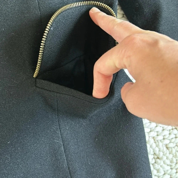 FOCUS 2000 by Charles Glueck Vintage Blazer Jacket Black | Black Blazer Jacket - Picture 7 of 9